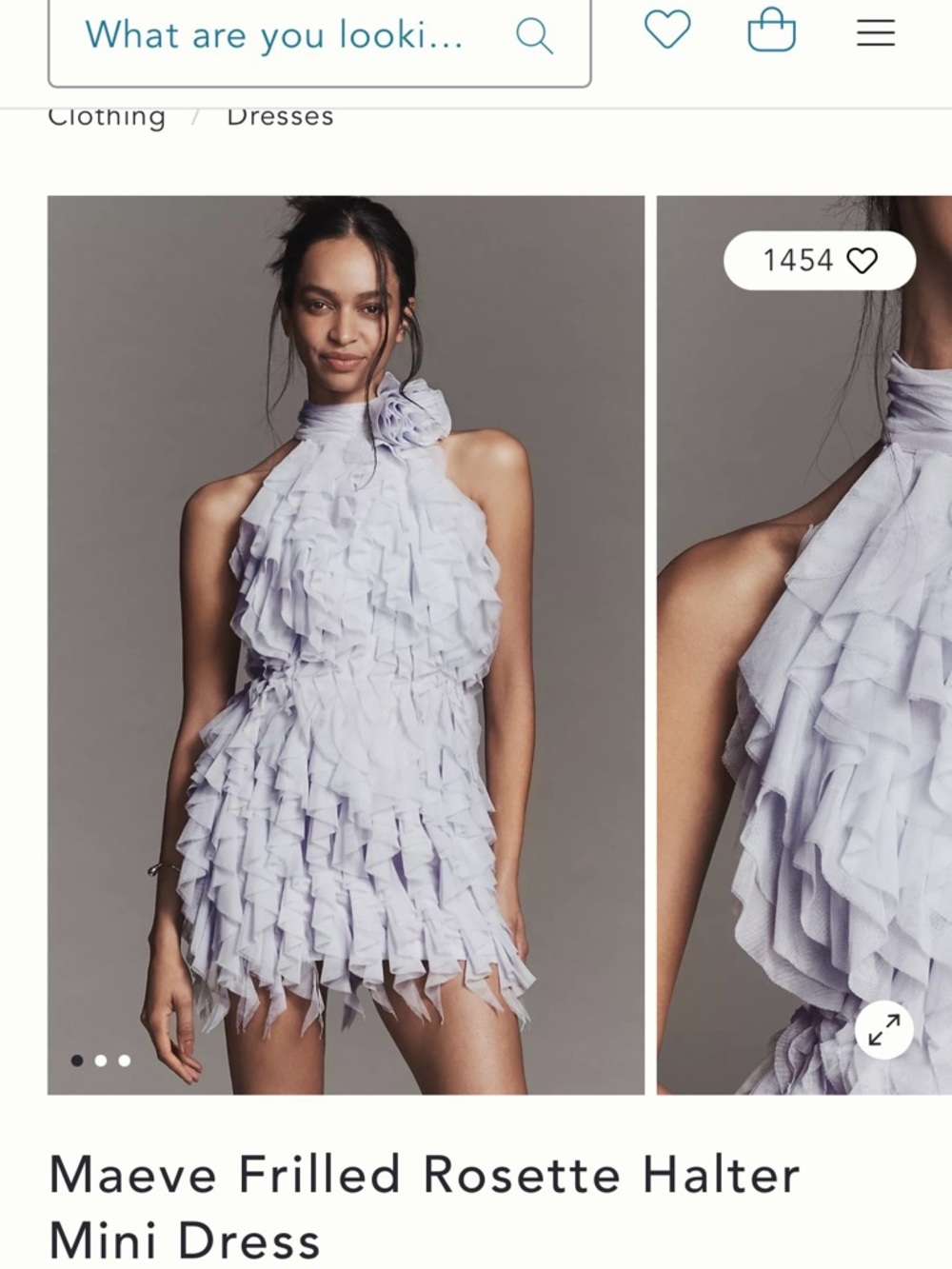 Anthro Maeve ruffle dress - Picture 3 of 3